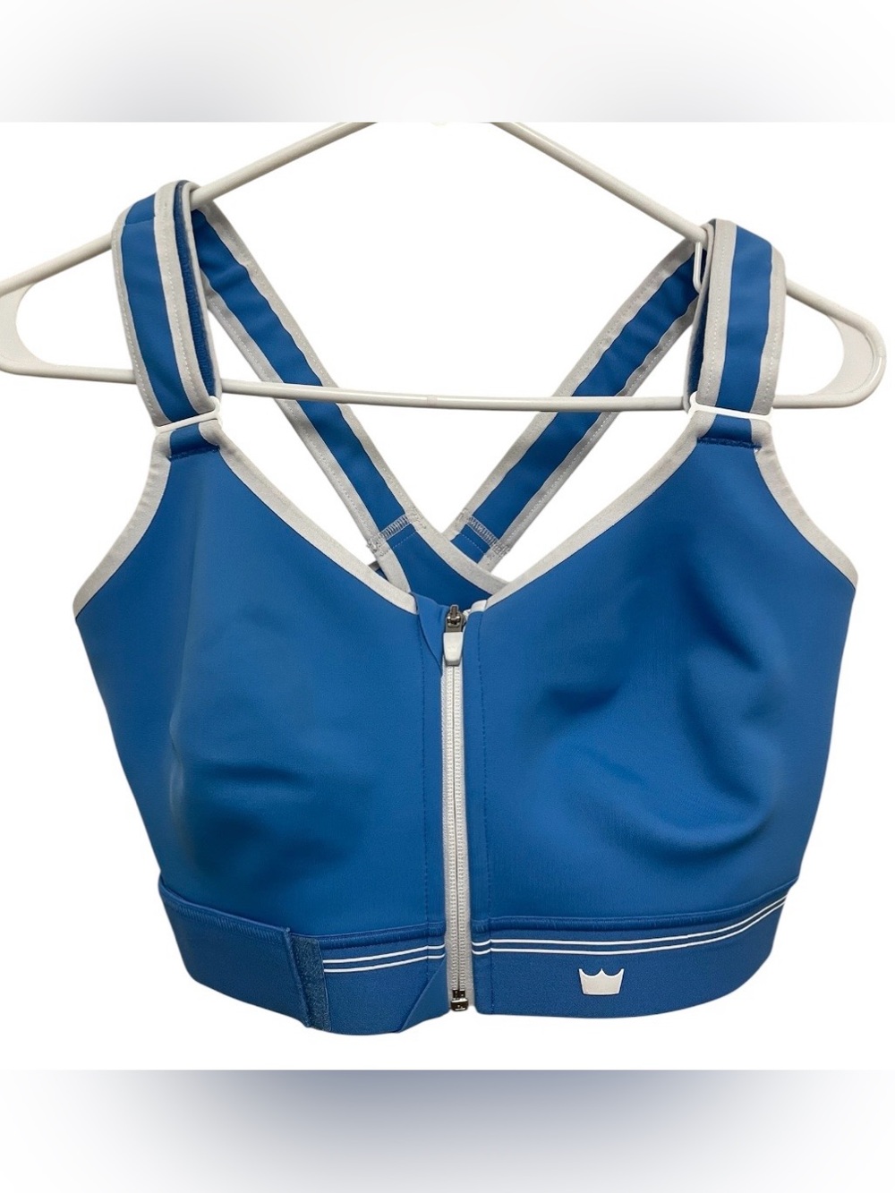 shefit flex sports bra bold pool blue